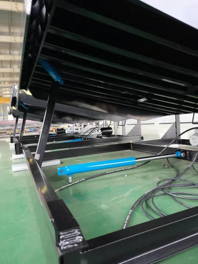 Gudang Kontainer Loading Dock Leveler Mechanical Edge Manual Silinder