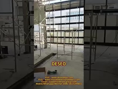 Pintu Garasi Seksi Aluminium Alloy Watertight Dengan Panel Kaca Harga Pabrik Aluminium Tanpa Bingkai