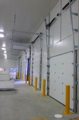 Pintu Sectional Sliding Overhead Otomatis Industrial Sectional Vertical Lifting IP 54