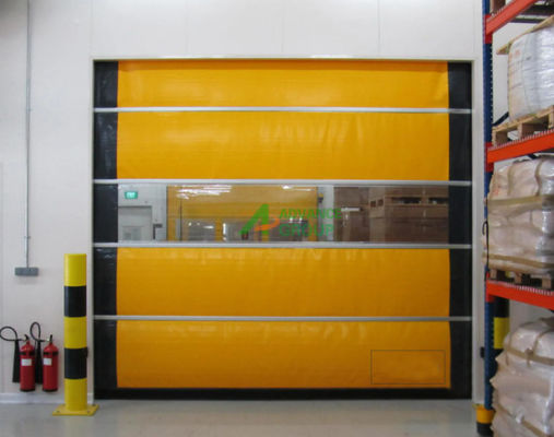 Remote Control 800N Pintu Rol Cepat Rana Pvc Kecepatan Tinggi Untuk Kamar Bersih Antidebu