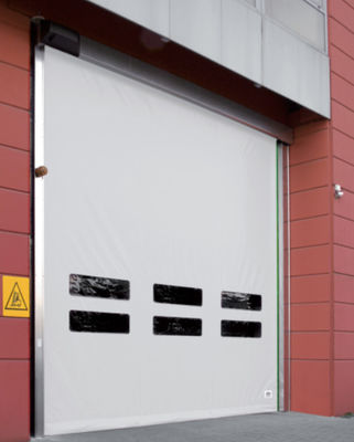 Pintu PVC Industri Roller Cepat Otomatis Membentuk Isolasi Efektif