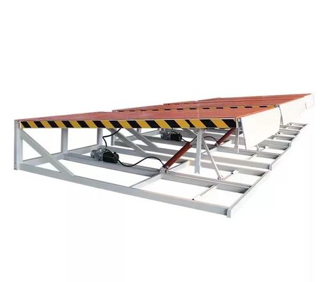Otomatis Kargo 8000KG Stasioner Hydraulic Integrated Loading Dock Leveler