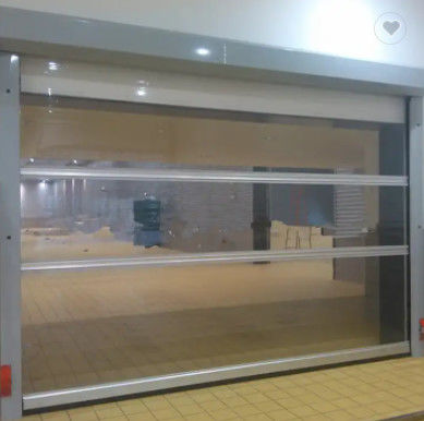 Pintu Bagian Aluminium Overhead Otomatis Dengan Lapisan Serbuk Dan Isolasi