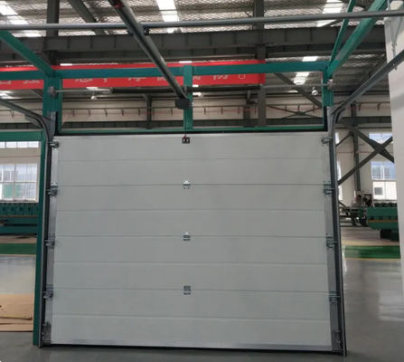 Pintu bagian berlapis ganda untuk stasiun pemadam kebakaran atas terisolasi Flap Sliding