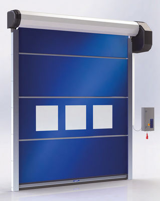 Low Maintenance Rapid Roll Doors High Security Thermal Insulation (Pengisolasi Termal Keamanan Tinggi)