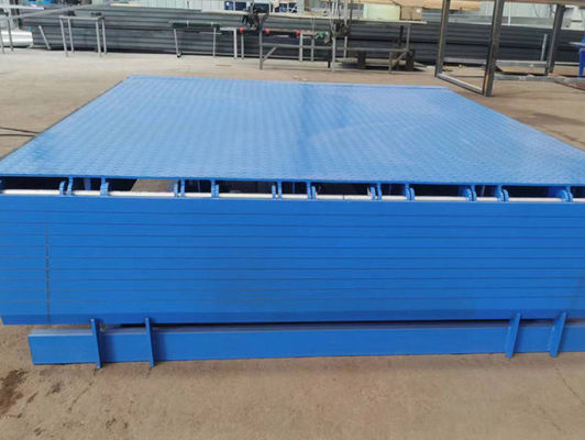 25000-40000lbs Loading Dock Leveler Desain Aman Pengaturan Yard