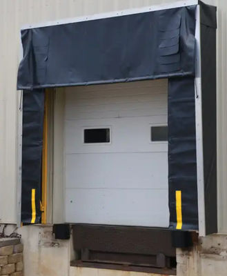 Resistensi Tekanan Tinggi Inflatable Insulated Airtight Sealed Dock Shelter Industrial Adjustable