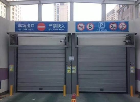 Kecepatan Pembukaan Pintu Spiral Berkecepatan Tinggi 0.8m/s Permeabilitas Udara ≤2.0m3/m2.s