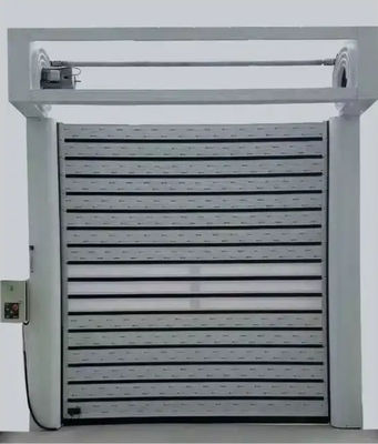 Efisien Aluminium High Speed Spiral Door dengan PLC Control 0.8m/s Kecepatan pembukaan -20°C~50°C Temp.