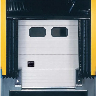 Tempat perlindungan dermaga industri dengan daya tahan Low Maintenance Wear Resistant Fabric retractable Mechanical shelter