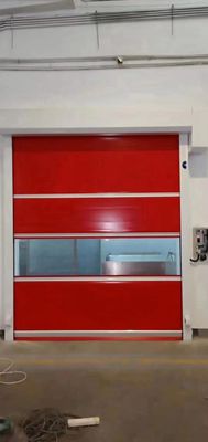 Keamanan Terisolasi Pintu Rol Cepat Operasi Manual/Automatik Low Maintenance Wholesale PVC