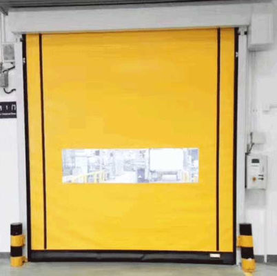 Modern Security Thermal Insulation Rapid Roller Door dengan Reduce Noise dan Weather Resistance Zipper self repair Door