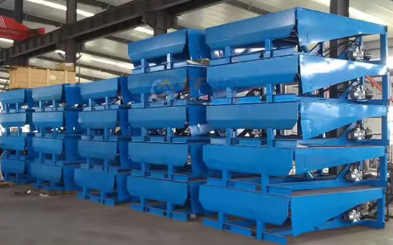 Electric Loading Dock Leveler dengan Kapasitas 10 000-20 000 Lbs Powder Coated Finish dan Keamanan Ditingkatkan