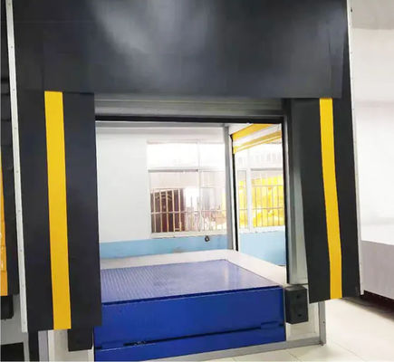 Modern Galvanized Steel Liner Loading Dock Shelters Mudah dipasang untuk perlindungan dari elemen