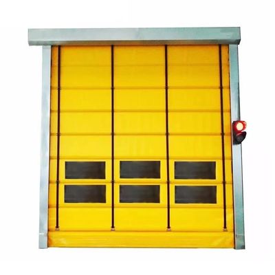 Advanced Security Rapid Roller Door dengan Isolasi Termal dan Desain Weatherproof Modern Zipper Door