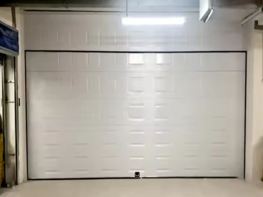 Pintu Bagian Atas Terisolasi Baja dengan Kunci Keamanan Desain Tahan Angin dan Pengurangan Kebisingan