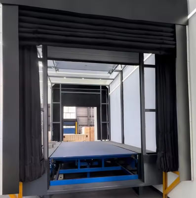Tingkat Dek yang dapat disesuaikan Mechanical Loading Dock Leveler 10 000-20 000 Lbs Kapasitas dengan Instalasi di lokasi