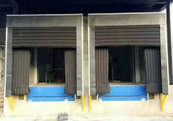 Industri Loading Dock Shelter Weatherproof Cord Fabric Weather Resist Easy Install Dock Seal