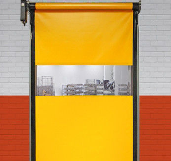 Modern High Duty Steel Otomatis Plastik Keamanan Industrial Rapid Roller Pintu dengan ketahanan cuaca dan isolasi
