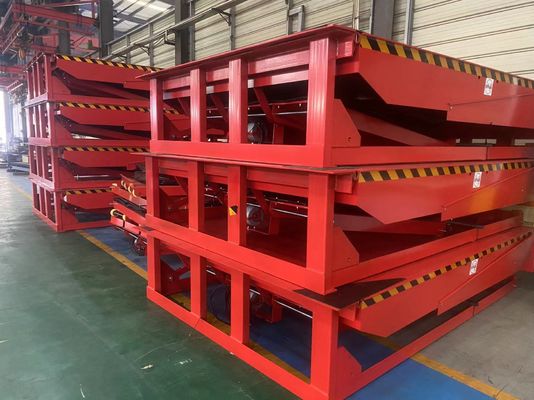 Perangkat Pengukur Dock Loading yang dapat disesuaikan dengan Rantai Keamanan / Sumber Daya Listrik 6T / 10T Kapasitas Hidraulik