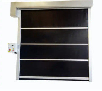 Keamanan Terisolasi Pintu Rol Cepat tahan cuaca Desain Modern Grosir Industri Otomatis Cepat Kecepatan Tinggi PVC