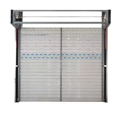 Pintu Spiral Kecepatan Aluminium Dengan Sistem Kontrol PLC 0.75KW Daya Motor Penjualan Langsung Produsen