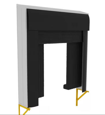 Semua Cuaca tahan lama Dock Door Shelter dengan Wear Resistant Fabric Warehouse Logistik Dock Seal Anti-Collision Filling