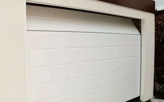 Powder Coated Insulated Bagian Pintu Pabrik Double Overhead Insulated Bagian vertikal