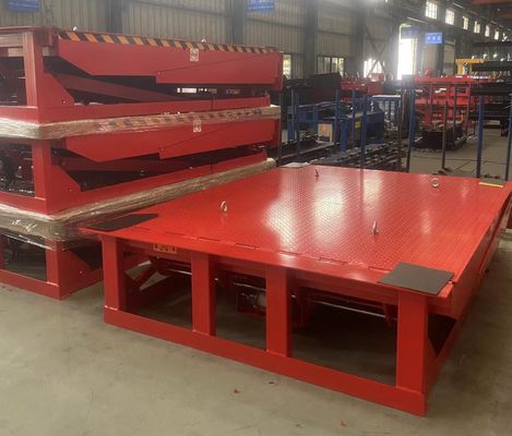 Smart Loading Dock Leveler dengan panjang bibir yang dapat disesuaikan dan Fitur Keamanan Kontainer Loading Platform Mekanis
