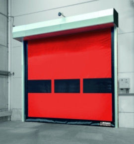 Low Maintenance Thermal Insulation Rapid Roller Door Dengan 304 Stainless Steel Automatic Warehouse Cold Storage