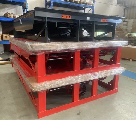 25000-40000LBS Kapasitas Workshop Desain Aman Dock Plate Otomatis Dock Door Levelers Heavy Duty Hydraulic