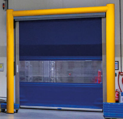 Low Maintenance Rapid Roller Door High Duty Steel Structure Weatherproof High Speed Automatic Logistics Door (Pintu Logistik Otomatis Berkecepatan Tinggi)
