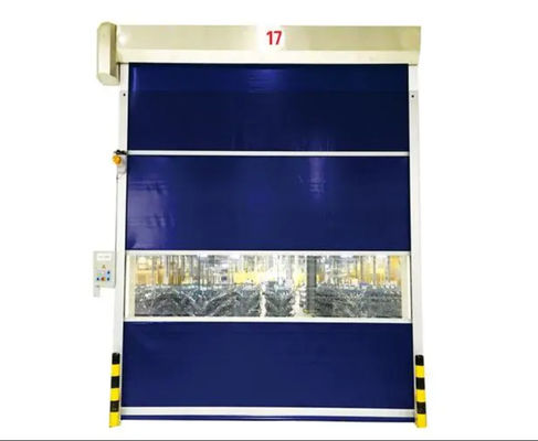 Pintu logam terisolasi dengan kecepatan tinggi tahan cuaca Pintu penutup eksterior dengan operasi kebisingan rendah