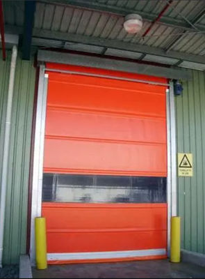 Pintu logam terisolasi dengan kecepatan tinggi tahan cuaca Pintu penutup eksterior dengan operasi kebisingan rendah
