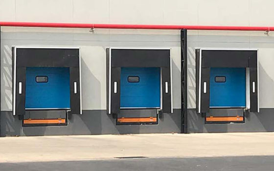 Tempat perlindungan dermaga tahan cuaca yang dapat disesuaikan Pemasangan mudah Pengopènan rendah Penutup industri Mekanis
