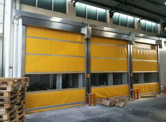 Pintu Garasi Berkecepatan Tinggi Pintu Garasi Pintu Luar Aluminium Customized