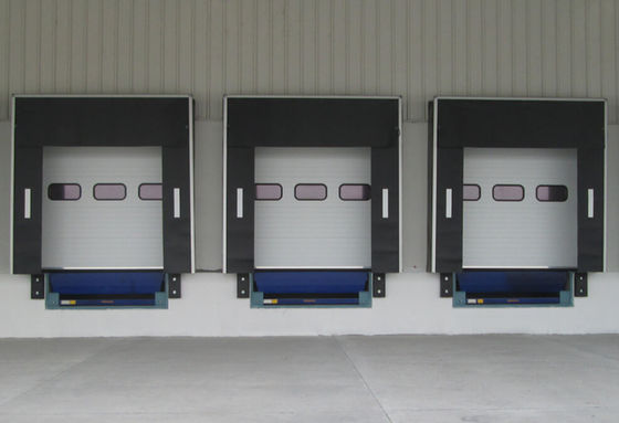 Modern Low Maintenance Mudah Dipasang Galvanized Steel Liner Loading Dock Shelter