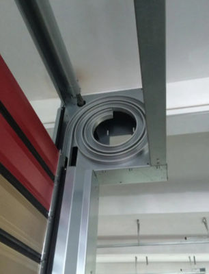 Efisiensi Keamanan Pintu Spiral Aluminium Transparan Berkecepatan Tinggi