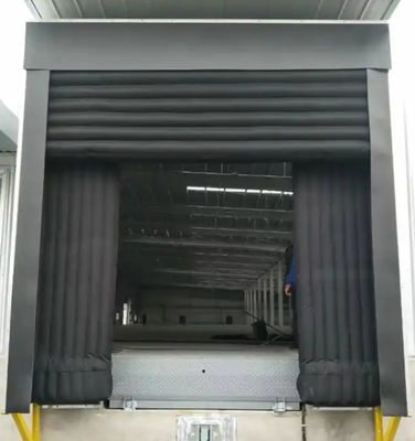 Kualitas tinggi Logistik Gudang Dock Industrial Durability Modern Custom Color Loading Dock Shelters Mudah instalasi Perlindungan dari elemen
