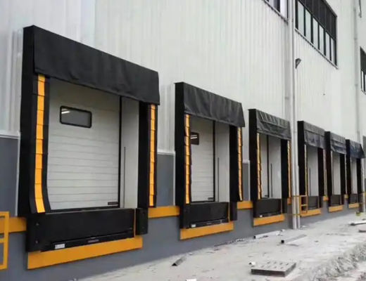 Resistensi Tekanan Tinggi Industrial Adjustable Inflatable Insulated Airtight Sealed Dock Shelter untuk Portabilitas Mudah