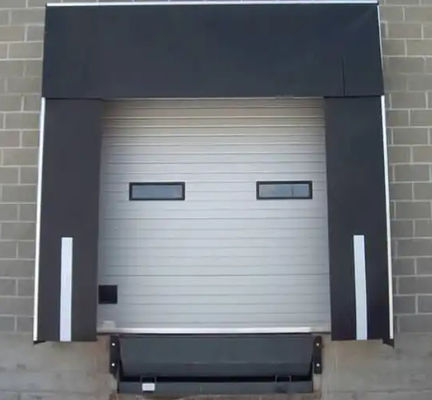 Industrial Adjustable Inflatable Insulated Airtight Sealed Dock Shelter Ketahanan api dan fleksibilitas yang sangat baik