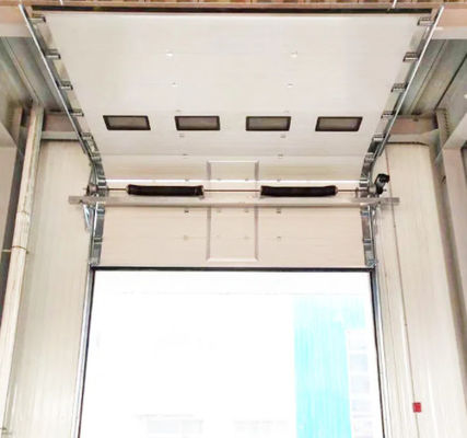 Stasiun kebakaran tahan angin Pintu bagian industri Teknologi terbentuk otomatis Pengurangan suara