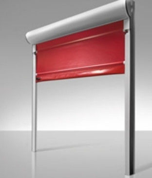 Operasi otomatis Kecepatan tinggi PVC Roll Up Rapid Shutter Door 304 Baja tahan karat