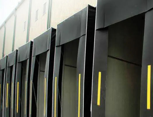 Industrial Adjustable Inflatable Insulated Airtight Sealed Dock Shelter untuk Solusi Docking yang dapat disesuaikan