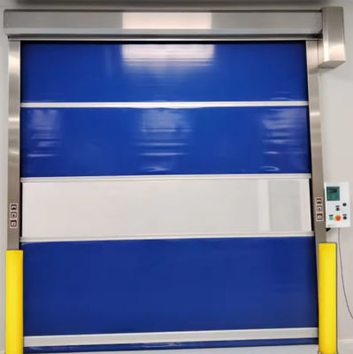 DESEO Otomatis Garasi Low Maintenance High Speed PVC Roll Up Rapid Shutter Pintu 304 bahan stainless steel