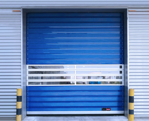 Garasi Parkir Industri Cepat Aluminium Kekuatan Tinggi Kualitas Tinggi Logam Stabil Industri Pintu Spiral Kecepatan Tinggi Keamanan Efisiensi yang Disesuaikan