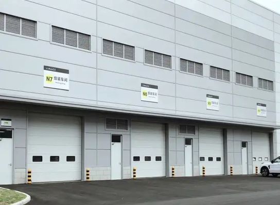 Stasiun Api Otomatis Heavy-Duty Industrial Overhead Lifting Door