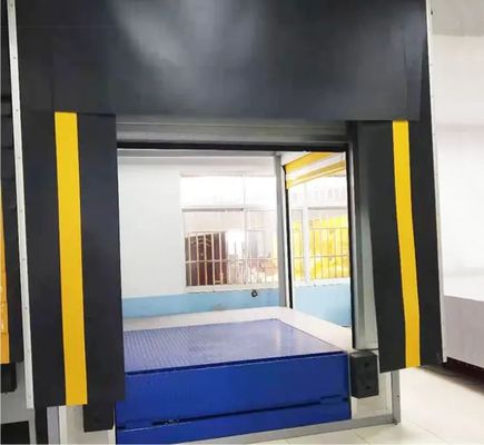OEM Grosir Gaya Industri Outdoor Waterproof Pertahankan cuaca yang sangat baik Industrial Adjustable Inflatable Insulated Airtight Sealed Dock Shelter Fleksibel dan tahan lama