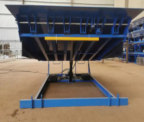 Bengkel Perata Pintu Dock Pelat Dock Otomatis 25000-40000LBS Desain Aman Mekanik Kinerja Tinggi Hidrolik Elektrik Pemuatan Fleksibel