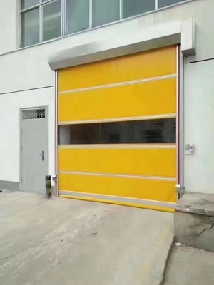 Isolasi dan Ketahanan Cuaca Kecepatan Tinggi PVC Roll Up Rapid Shutter Rolling Zipper Door Gaya Modern Kecepatan Tinggi PVC Otomatis Pintu Industri untuk Interior Hotel